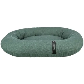 CityStyle Vital Bed HOME Edition, ortopedické oválné lůžko s okrajem, tmavozelená75 x 60 c